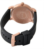 Emporio Armani Luigi Quartz Black Dial Black Rubber Strap Watch For Men - AR11097