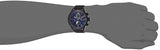 Tommy Hilfiger Jackson Quartz Blue Dial Black Leather Strap Watch for Men - 1791241