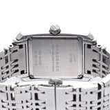 Burberry Heritage Diamond White Dial Silver Stainless Steel Strap Watch for Women - BU1583