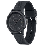 Lacoste 12.12 Move Gray Dial Gray Silicon Strap Watch for Men - 2011242