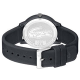 Lacoste 12.12 Move Gray Dial Gray Silicon Strap Watch for Men - 2011242