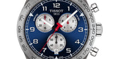 Tissot PRS 516 Chronograph Blue Dial Blue Steel Strap Watch for Men - T131.617.11.042.00