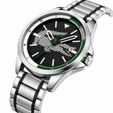 Lacoste Capbreton Gray Dial Two Tone Steel Strap Watch for Men - 2010943