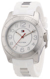 Tommy Hilfiger K2 White Dial White Rubber Strap Watch for Women - 1781306