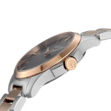 Gucci G Timeless Grey Dial Two Tone Steel Strap Watch For Women - YA126527