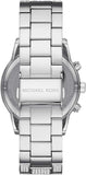 Michael Kors Ritz Chronograph Crystals Silver Dial Silver Steel Strap Watch for Women - MK6746