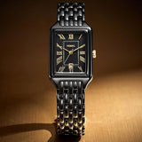 Fossil Raquel Black Dial Black Metal Bracelet Watch for Women - ES5385