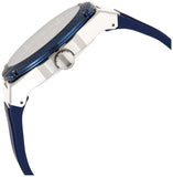 Guess Legacy Grey Dial Blue Silicone Strap Watch For Men - W1049G1