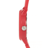 Lacoste 12.12 Red Dial Red Silicon Strap Watch for Men - 2010988
