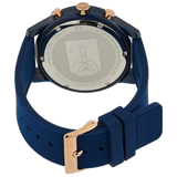 Lacoste 12.12 Blue Dial Blue Silicon Strap Watch for Men - 2011013