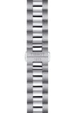 Tissot Gentleman Black Dial Silver Steel Strap Watch For Men - T127.410.11.051.00