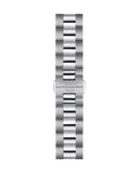 Tissot Gentleman Silver Dial Silver Steel Strap Watch For Men - T127.410.11.031.00