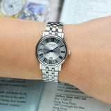 Tissot Carson Premium Lady Silver Dial Silver Steel Strap Watch For Women - T122.210.11.033.00