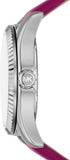Michael Kors Lexington Quartz Fuchsia Dial Fuchsia Leather Strap Watch For Women - MK4749