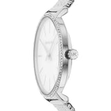 Michael Kors Pyper Quartz Mother of Pearl White Dial Silver Mesh Strap Watch For Women - MK4618
