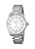 Gucci Dive Quartz White Dial Stainless Steel Unisex Watch - YA136402