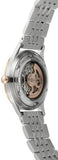 Emporio Armani Meccanico White Dial Two Tone Steel Strap Watch For Men - AR1921
