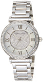 Michael Kors Catlin Silver Dial Silver Steel Strap Watch for Women - MK3355
