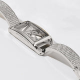 Michael Kors Empire Three-Hand Silver Dial Silver Steel Strap Watch for Women - MK4841