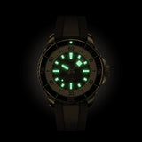 Breitling Superocean Automatic 44 Brown Dial Brown Rubber Strap Watch for Men - N17376201Q1S1