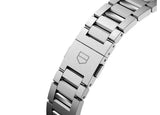 Tag Heuer Carrera Automatic Chronograph Black Dial Silver Steel Strap Watch for Men - CBN2A1B.BA0643