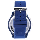 Lacoste 12.12 Chronograph Blue Dial Blue Silicon Strap Watch for Men - 2010970