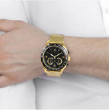 Maserati Traguardo 45mm Quartz Gold Black Dial Watch For Men - R8873612010