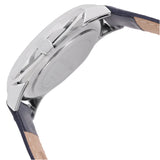 Lacoste Moon Multifunction White Dial Blue Leather Strap Watch for Men - 2010975