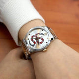 Gucci G Timeless Quartz Stainless Steel Silver Dial 27mm Watch For Women - YA126591