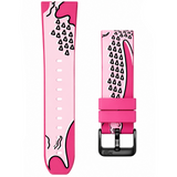 Lacoste Goa Pink Dial Two Tone Silicon Strap Watch for Women - 2020115