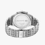 Lacoste Madrid Blue Dial Silver Steel Strap Watch for Men - 2011067
