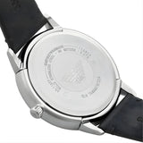 Emporio Armani Ruggero Grey Dial Black Leather Strap Watch for Men  - AR11277