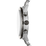 Emporio Armani Chronograph Grey Dial Two Tone Steel Strap Watch For Men - AR11391