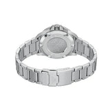 Emporio Armani World Explorer Solar Black Dial Silver Steel Strap Watch for Men - AR11787