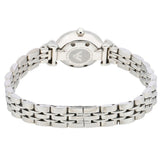 Emporio Armani Gianni T Bar Quartz Silver Dial Silver Steel Strap Watch For Women - AR1935