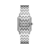 Emporio Armani Meccanico Automatic Green Dial Silver Steel Strap Watch For Men - AR60067