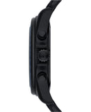 Emporio Armani Sigma Chronograph Blue Dial Black Silicone Strap Watch For Men - AR6121