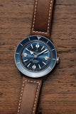 Breitling Superocean Heritage '57 Blue Dial Brown Leather Strap Watch for Men - A10370161C1X1