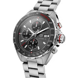 Tag Heuer Formula 1 Automatic Chronograph Grey Dial Silver Strap Watch for Men - CAZ2012.BA0876