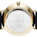 Coach Charles Black Dial Brown Leather Strap Watch for Women - 14602156