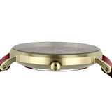Coach Perry Red Dial Red Leather Strap Watch for Women - 14503722