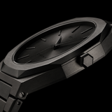 D1 Milano Ultra Thin Anthracite Gray Dial Gray Steel Strap Watch for Men - D1-UTBJ22