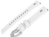 Diesel Badass Chronograph White Dial White Leather Strap Watch For Men - DZ7265