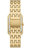 Fossil Raquel Three Hand Mother of Pearl Dial Gold Steel Strap Watch For Women - ES5304