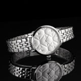 Emporio Armani Modern Silver Dial Silver Steel Strap Watch for Women - AR11213