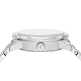 Emporio Armani Mario Chronograph Automatic Blue Dial Silver Steel Strap Watch For Men - AR60052