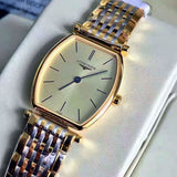 Longines La Grande Classique Tonneau 22 Yellow Gold Watch for Women - L4.205.2.32.7