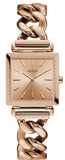 Guess Vanity Rose Gold Dial Rose Gold Steel Strap Watch for Women - W1029L3