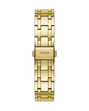 Guess Cosmo Diamonds Green Dial Gold Steel Strap Watch for Women - GW0033L8