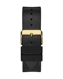Guess Phoenix Multifunction Black Dial Black Leather Strap Watch for Men - GW0202G1